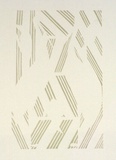 Artist: Marika, Banduk. | Title: Birds and fishes | Date: (1984) | Technique: linocut, printed in grey ink, from one block