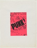 Artist: Johnson, Tim. | Title: Punk | Date: 1979 | Technique: screenprint, printed in colour, from multiple stencils | Copyright: © Tim Johnson