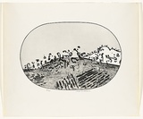 Artist: WILLIAMS, Fred | Title: The first Rothbury Label | Date: 1970 | Technique: etching rough biting, burnishing, printed in black ink, from one zinc plate | Copyright: © Fred Williams Estate