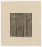 Artist: WILLIAMS, Fred | Title: Sherbrooke Forest. Number 4 | Date: 1962 | Technique: aquatint, engraving, printed in black ink, from one zinc plate | Copyright: © Fred Williams Estate