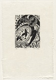 Artist: JOSE, Ellen | Title: Hope | Date: 1990 | Technique: woodcut, printed in black ink, from one block