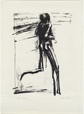 Artist: ROSE, David | Title: Runner 1 | Date: 1966 | Technique: lithograph, printed in black ink, from one stone