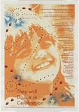Artist: Presley, Debbie. | Title: They will dance in celebration | Date: 1994 | Technique: screenprint, printed in colour, from five stencils