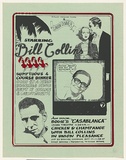 Artist: EARTHWORKS POSTER COLLECTIVE | Title: Bill Collins meets Bogie | Date: 1975 | Technique: screenprint, printed in colour, from two stencils