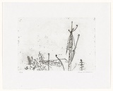 Artist: WILLIAMS, Fred | Title: Regenerating ferns. Number 1 | Date: 1970 | Technique: etching and foul biting, printed in black ink, from one zinc plate | Copyright: © Fred Williams Estate