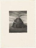 Artist: Johnstone, Ruth. | Title: Mount II | Date: 1988, November | Technique: lithograph, printed in black ink, from one stone