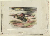 Artist: Jack, Kenneth. | Title: Korkuperrimul Creek, Victoria | Date: 1953 | Technique: lithograph, printed in colour, from three zinc plates | Copyright: © Kenneth Jack. Licensed by VISCOPY, Australia