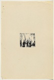 Artist: Johnson, Tim. | Title: not titled | Date: 1976 | Technique: woodcut, printed in black ink, from one block | Copyright: © Tim Johnson