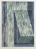 Artist: Dudin, Mary. | Title: Element aqua II | Date: 1997, July | Technique: woodcut, printed in colour, from multiple blocks