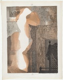 Artist: Courier, Jack. | Title: Standing figure. | Technique: lithograph, printed in colour, from multiple stones [or plates]