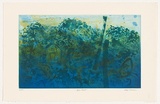 Artist: Warren, Guy. | Title: Blue forest | Date: 2006 | Technique: etching and aquatint, printed in colour, from multiple plates