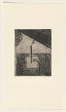 Title: Lamp | Date: 1979 | Technique: etching and drypoint, printed in black ink, from one plate