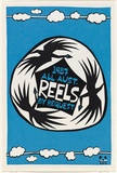 Artist: Egg. | Title: All Australian Reels by request | Date: 1987 | Technique: screenprint, printed in colour, from two stencils