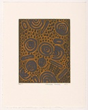 Artist: Sandy Nungurrayi, Mereda. | Title: Untitled (1). | Date: 2006 | Technique: open-bite and aquatint with colour roll, printed in colour, from multiple plates