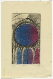 Artist: Cilento, Margaret. | Title: Chartres. | Date: 1958 | Technique: etching, printed in colour from three  plates
