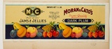 Artist: Burdett, Frank. | Title: Label: Moran & Cato's dark plum jam. | Date: 1933 | Technique: lithograph, printed in colour, from multiple stones [or plates]