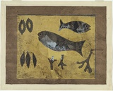 Artist: Crooke, Ray. | Title: (Fish). | Date: 1959 | Technique: screenprint, printed in colour, from multiple stencils