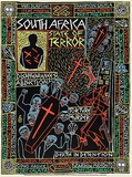 Artist: REDBACK GRAPHIX | Title: Amnesty: South Africa, State of terror. | Date: 1986 | Technique: screenprint, printed in colour, from four stencils | Copyright: © Michael Callaghan
