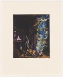 Artist: Macleod, Euan. | Title: Smoke | Date: 2004 | Technique: etching, open-bite and aquatint, printed in colour, from four plates