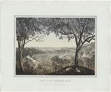 Artist: UNKNOWN AUSTRALIAN ARTIST, | Title: View from Studley Park. | Date: 1864 | Technique: lithograph, printed in colour, from two stones