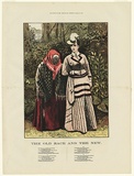 Artist: UNKNOWN | Title: The old race and the new | Date: 1875, December | Technique: wood-engraving, printed in colour, from three blocks