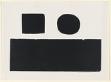 Artist: Salkauskas, Henry. | Title: not titled | Date: 1965 | Technique: screenprint, printed in black ink, from one stencil | Copyright: © Eva Kubbos