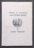 Artist: Wallace-Crabbe, Kenneth. | Title: Songs at evening and other poems. | Date: 1978 | Technique: lineblocks; letterpress text