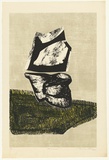 Artist: KING, Grahame | Title: Primaeval | Date: 1965 | Technique: lithograph, printed in colour, from three stones [or plates]