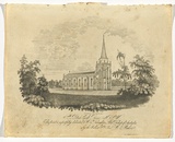 Title: Australian churches, St Peter's, Cook River, NSW. | Date: 1847-48 | Technique: wood-engraving, printed in black ink, from one block