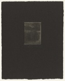 Artist: Johnstone, Ruth. | Title: Terror Australis I | Date: 1989 | Technique: etching printed in metallic silver and black ink from one plate