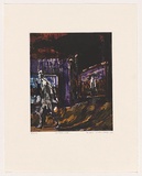 Artist: Macleod, Euan. | Title: Interior | Date: 2004 | Technique: etching, aquatint and open-bite, printed in colour, from five plates