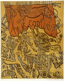 Artist: HANRAHAN, Barbara | Title: He is coming | Date: 1975 | Technique: etching, printed in colour from one plate