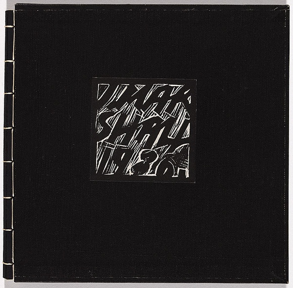 Artist: Marshall, Jennifer. | Title: Flick book. | Date: 1980, July | Technique: linocut, printed in black ink, from one block