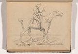 Artist: NICHOLAS, William | Title: The sportsman (John Rose Holden) | Date: 1847 | Technique: pen-lithograph, printed in black ink, from one plate