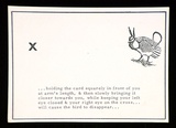 Artist: Peacock, Bob. | Title: Vanishing bird, heath hen: a postcard from the portfolio Rare birds with sticky wings. | Date: (1976) | Technique: photocopy