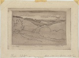 Artist: Hunter, William. | Title: The river | Date: 1940-50s | Technique: etching, printed in black ink, from one plate