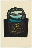 Artist: KING, Grahame | Title: not titled | Date: 1979 | Technique: lithograph, printed in colour, from four stones [or plates]