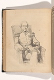 Artist: NICHOLAS, William | Title: The soldier (Sir Maurice O'Connell) | Date: 1847 | Technique: pen-lithograph, printed in black ink, from one plate