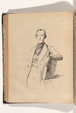 Artist: NICHOLAS, William | Title: The schoolmaster (D.Patterson) | Date: 1847 | Technique: pen-lithograph, printed in black ink, from one plate