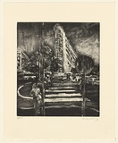 Artist: Harding, Nicholas. | Title: not titled [Dental Hospital] | Date: 2004 | Technique: open-bite and aquatint, printed in black ink, from one plate