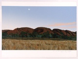 Artist: ROSE, David | Title: Just after sundown - East Kimberleys | Date: 1987 | Technique: screenprint, printed in colour, from multiple stencils