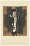 Artist: KING, Grahame | Title: Suspense | Date: 1974 | Technique: lithograph, printed in colour, from two stones [or plates]