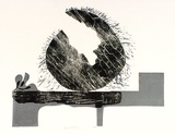 Artist: WICKS, Arthur | Title: Resting serenely | Date: 1966 | Technique: screenprint, printed in colour, from multiple stencils; woodcut