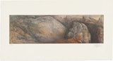 Artist: SCHMEISSER, Jorg | Title: Near Bardan | Date: 1985 | Technique: softground-etching and aquatint, printed in colour, from three plates | Copyright: © Jörg Schmeisser