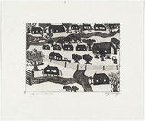 Artist: Kennedy, Roy. | Title: Woddi will be forever | Date: 1999 | Technique: etching, printed in black ink, from one plate