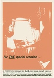 Artist: UNKNOWN | Title: For THE special occasion | Date: 1988 | Technique: screenprint, printed in colour, from multiple stencils