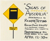 Artist: TIPPING, Richard | Title: Ideographics - Roslyn Oxley Gallery, Sydney. | Date: 1983
