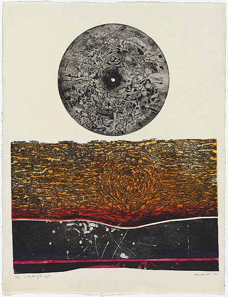 Artist: Kluge-Pott, Hertha. | Title: In the forest of the night | Date: 1969 | Technique: etching and aquatint, printed in colour | Copyright: © Hertha Kluge-Pott