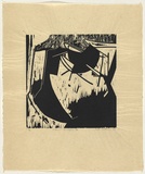 Artist: Withers, Rod. | Title: Fallen angels IX | Date: 1983 | Technique: woodcut, printed in black ink, from one block