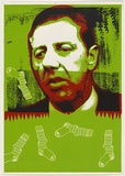 Artist: WORSTEAD, Paul | Title: Mayor. | Date: 1976 | Technique: screenprint, printed in colour, from three stencils in green, red, and black inks | Copyright: This work appears on screen courtesy of the artist